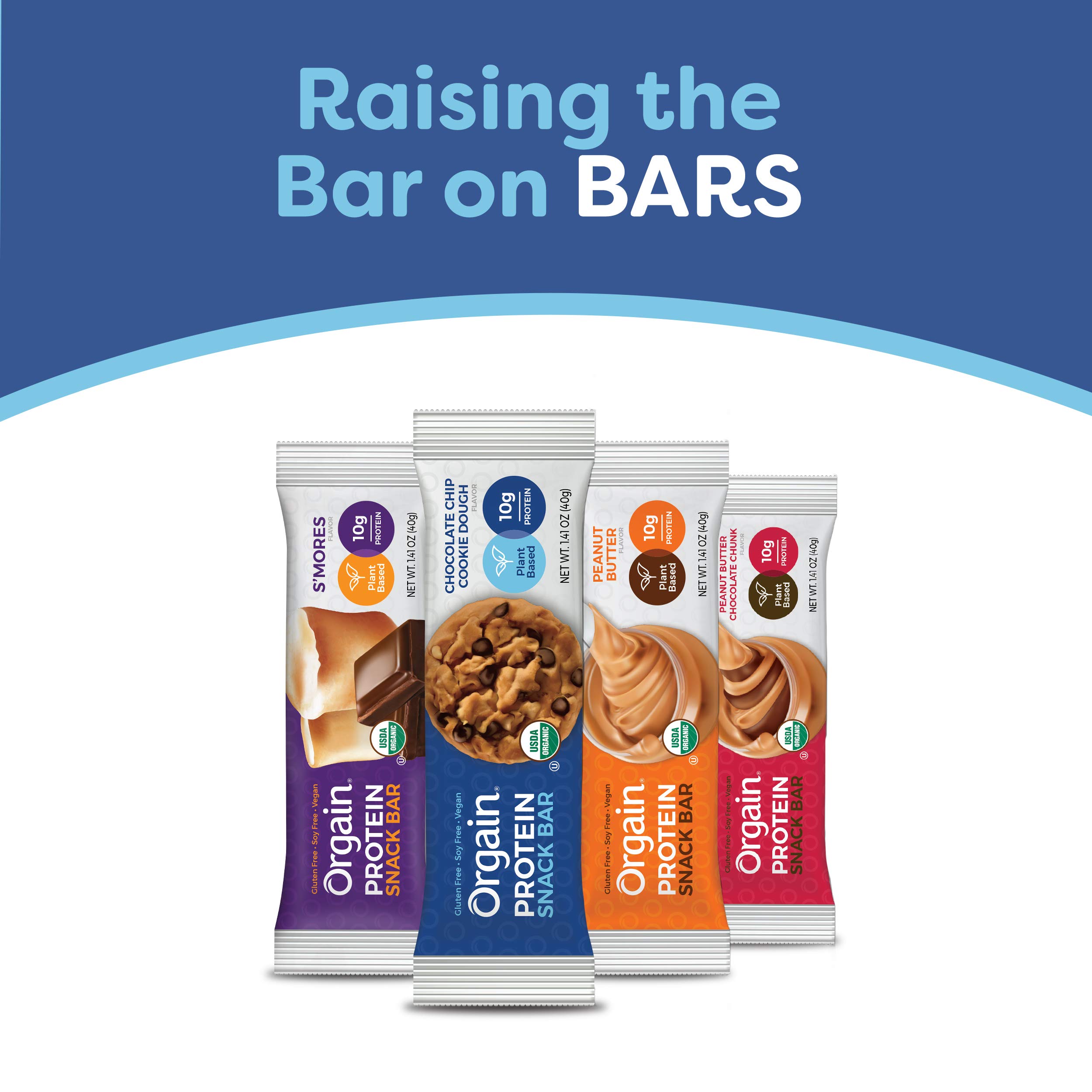 Foto 7 pulgar | Protein Bar Orgain, Masa Orgánica Para Galletas Con Chispas De Chocolate, 40 G - Venta Internacional.