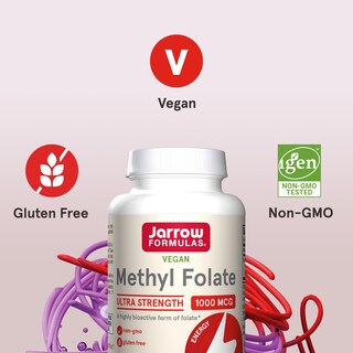 Foto 5 | Suplemento De Folato De Metilo De Jarrow Formulas, 1000 Mcg, 100 Cápsulas - Venta Internacional.