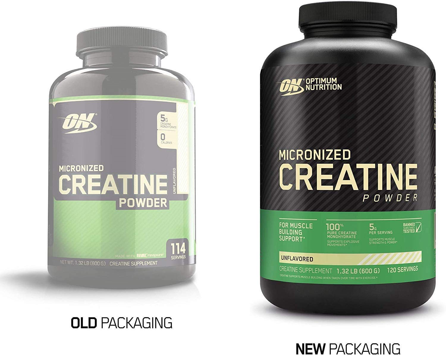 Foto 4 pulgar | Suplemento Optimum Nutrition De Creatina En Polvo, 600 G, Sin Sabor - Venta Internacional.