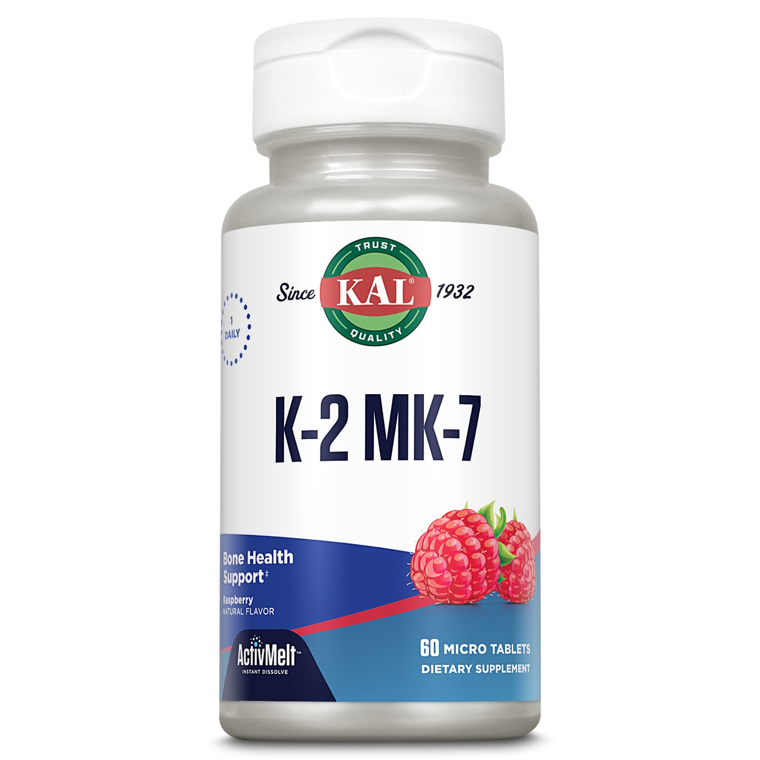 Foto 2 pulgar | Suplemento De Vitamina K Kal Activmelt 100 Mcg 60 Comprimidos - Venta Internacional.
