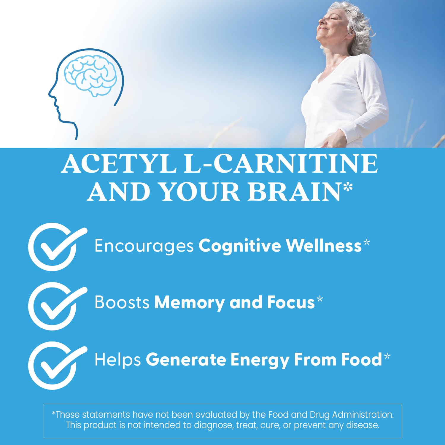 Foto 5 pulgar | Supplement Doctor's Best Acetil-l-carnitina 120 Cápsulas Vegetarianas - Venta Internacional.
