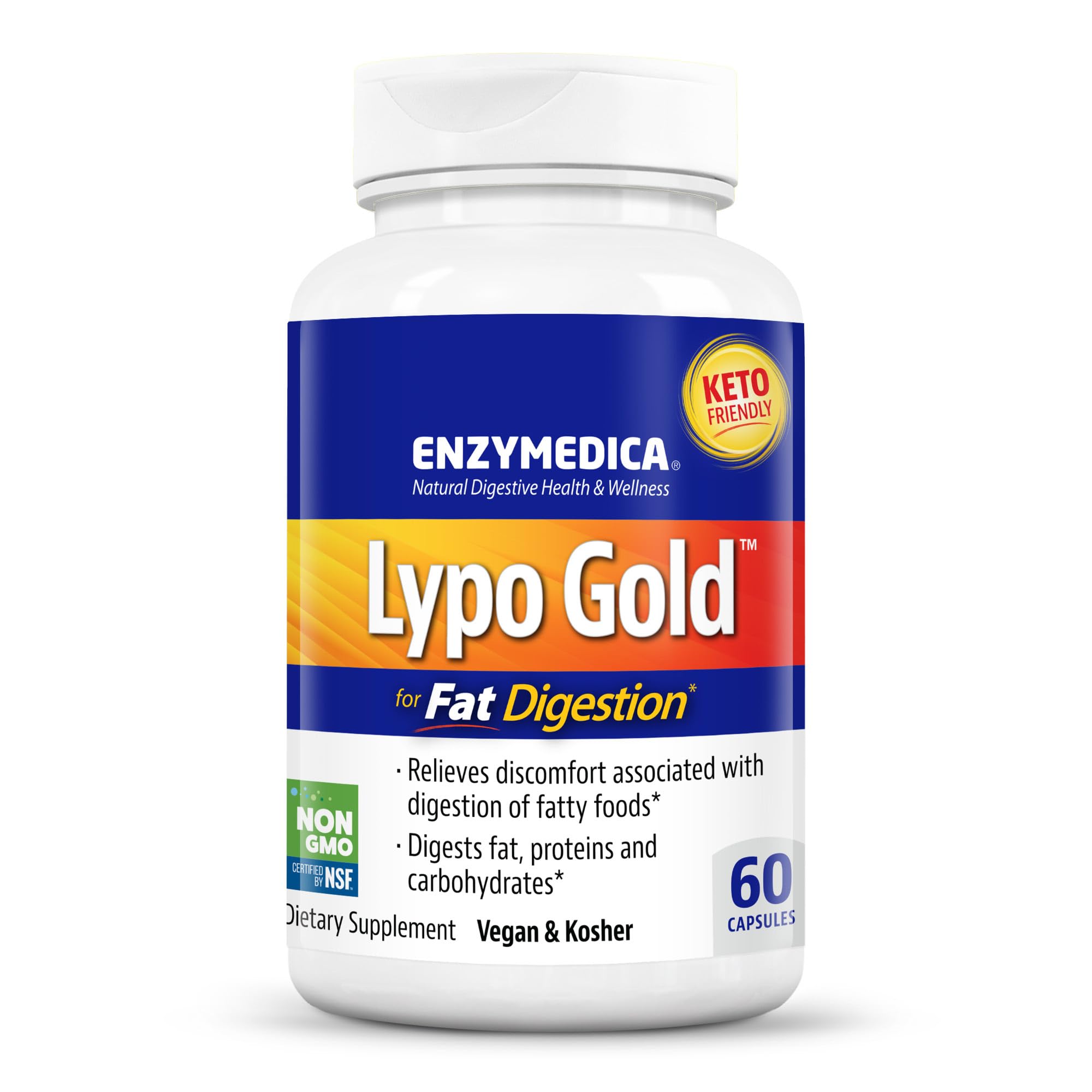 Foto 2 pulgar | Suplemento Enzymedica Lypo Gold Para Enzimas Digestivas 60 Cápsulas - Venta Internacional.