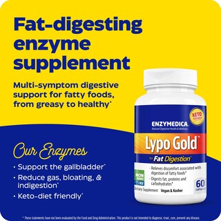Foto 3 | Suplemento Enzymedica Lypo Gold Para Enzimas Digestivas 60 Cápsulas - Venta Internacional.