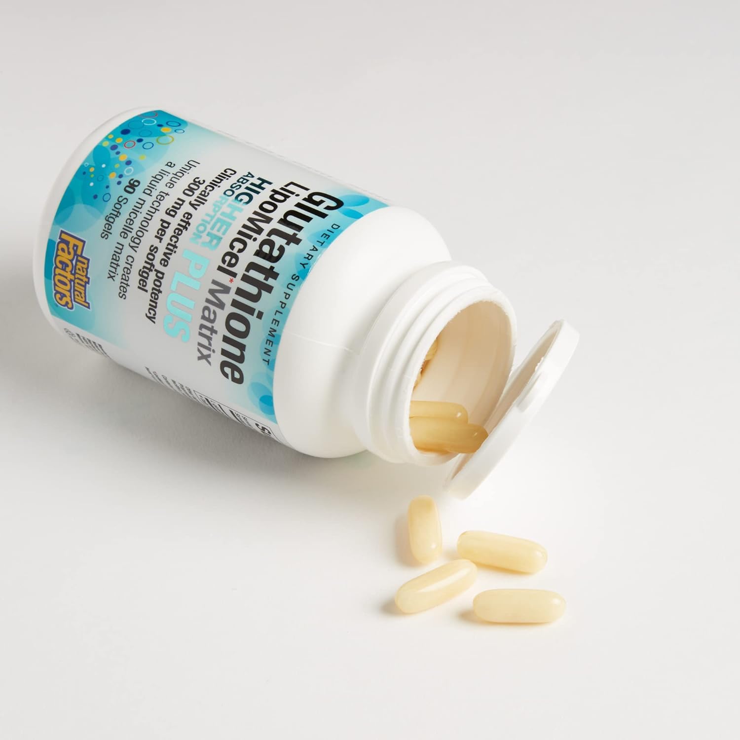 Foto 4 pulgar | Suplemento Natural Factors Glutatión Lipomicel Matrix 300 Mg - Venta Internacional.