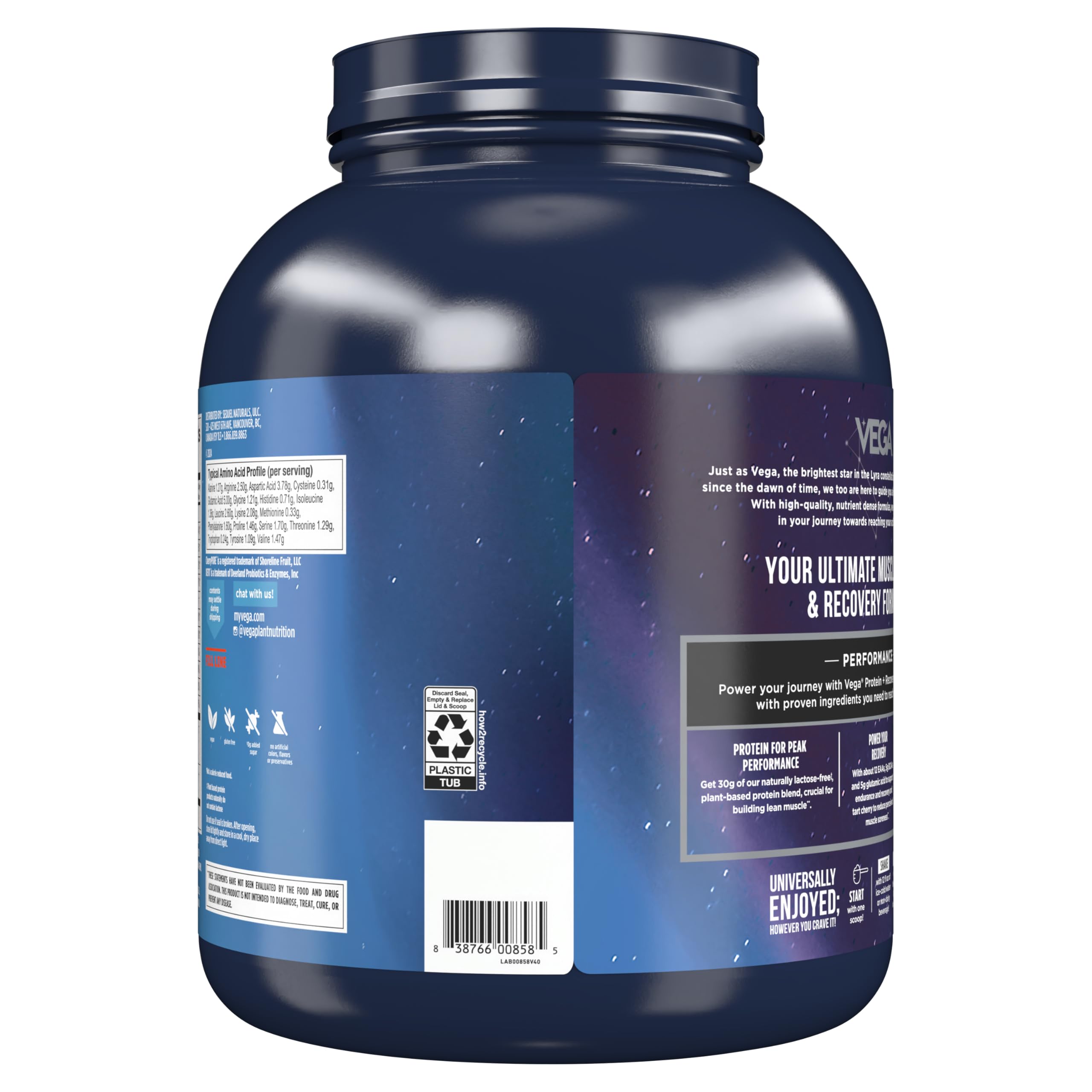 Foto 6 pulgar | Proteína En Polvo Vega Sport Premium Vegan Chocolate 2 Kg - Venta Internacional.