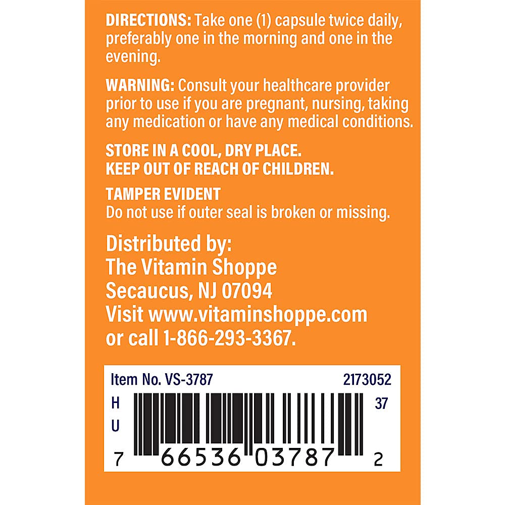 Foto 5 pulgar | Complemente La Huperzina A De Vitamin Shoppe Con Ginkgo Biloba - Venta Internacional.