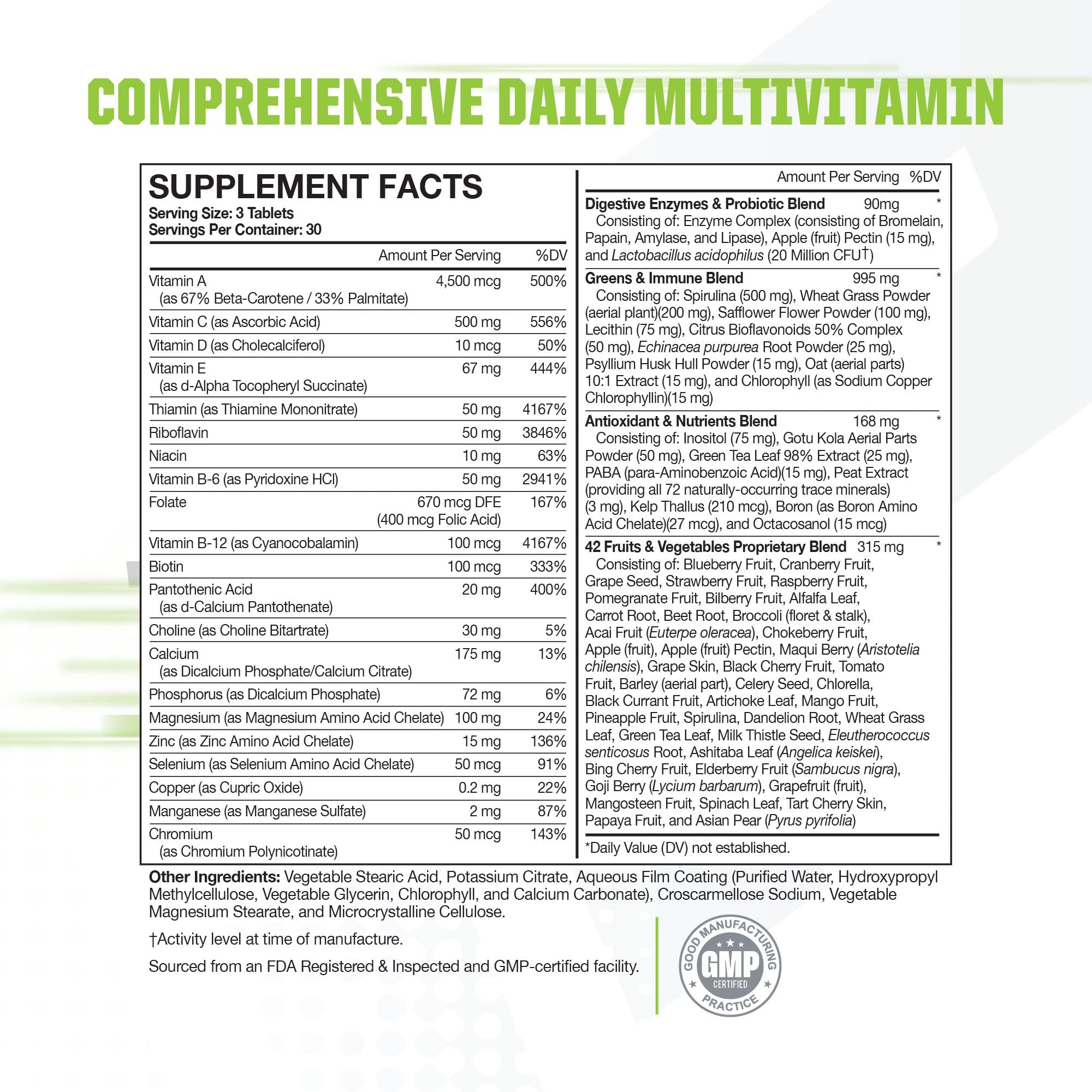 Foto 3 pulgar | Multivitamínico Muscle Pharm Essentials Multi-v+ 90 Comprimidos - Venta Internacional.