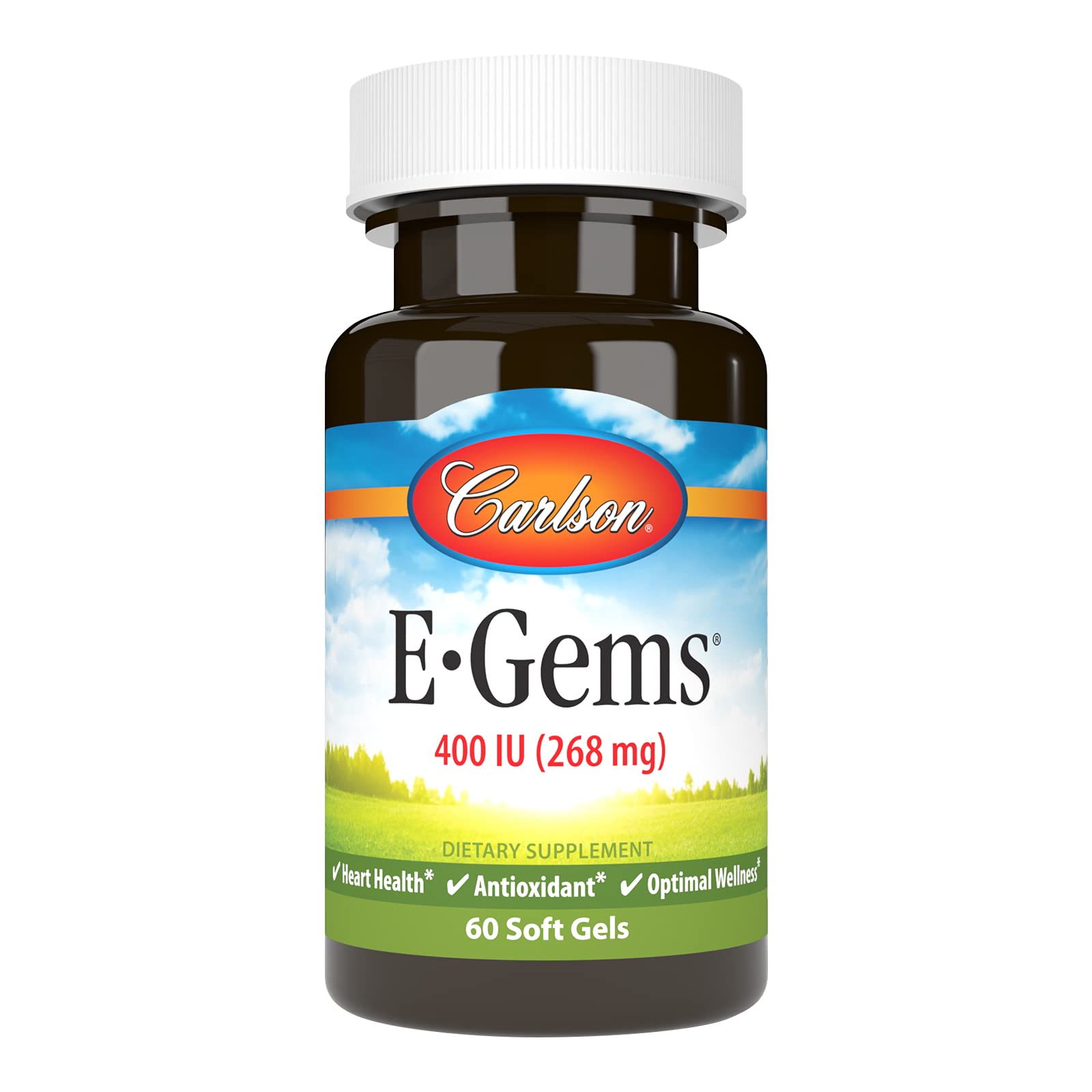 Foto 2 pulgar | Suplemento De Vitamina E Natural E-gems De Carlson Labs, 400 Ui - Venta Internacional.