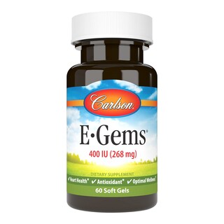 Foto 1 | Suplemento De Vitamina E Natural E-gems De Carlson Labs, 400 Ui - Venta Internacional.