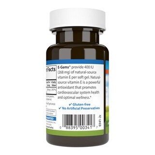 Foto 3 | Suplemento De Vitamina E Natural E-gems De Carlson Labs, 400 Ui - Venta Internacional.