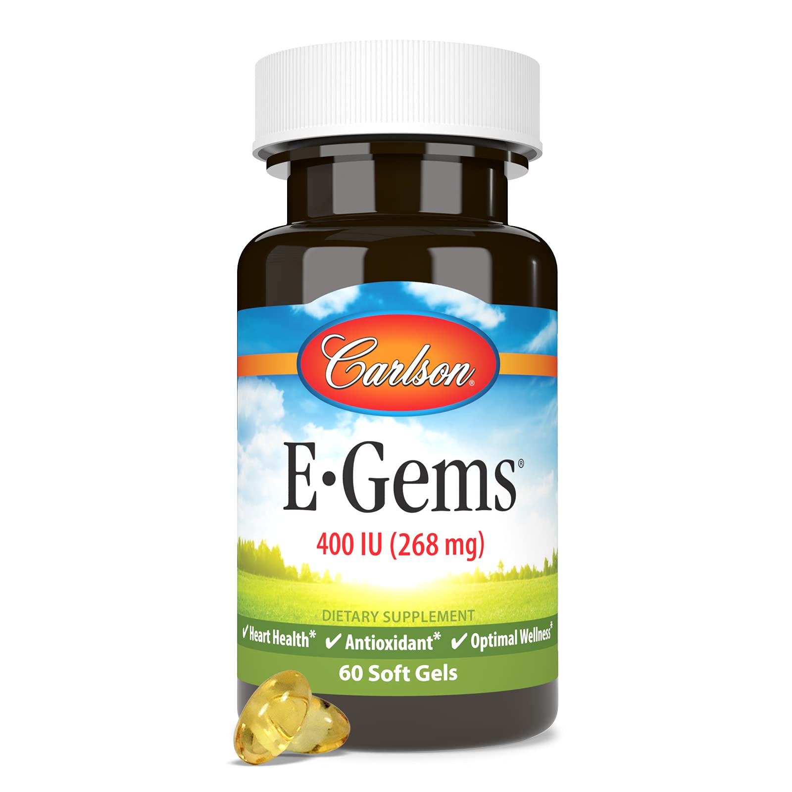 Foto 6 pulgar | Suplemento De Vitamina E Natural E-gems De Carlson Labs, 400 Ui - Venta Internacional.