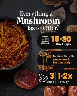 Foto 3 | Suplemento Herb Pharm Mushroom Wellness Everyday 10 90 Cápsulas - Venta Internacional.