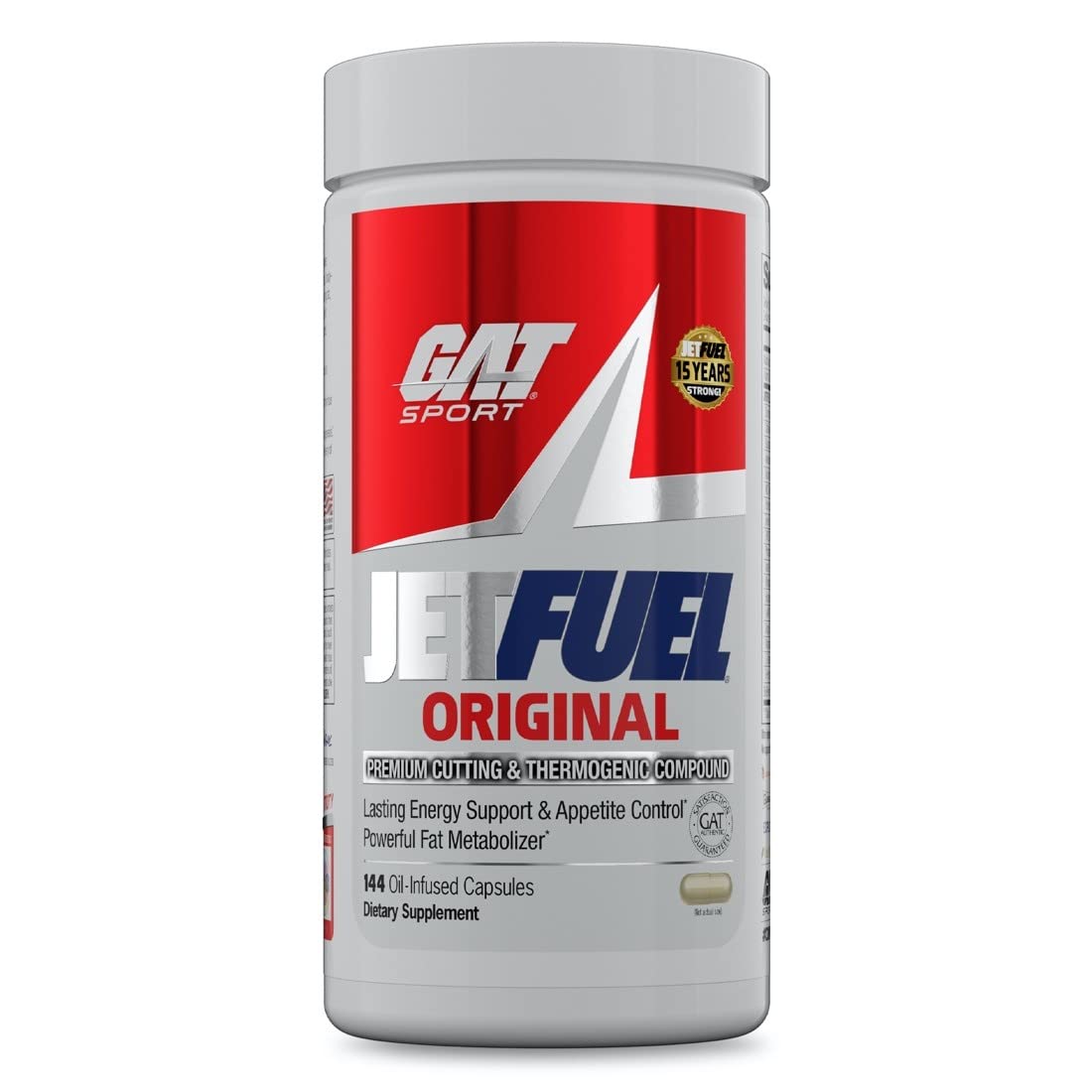 Suplemento Para Bajar De Peso Gat Sport Jetfuel Original 144 Cápsulas - Venta Internacional.