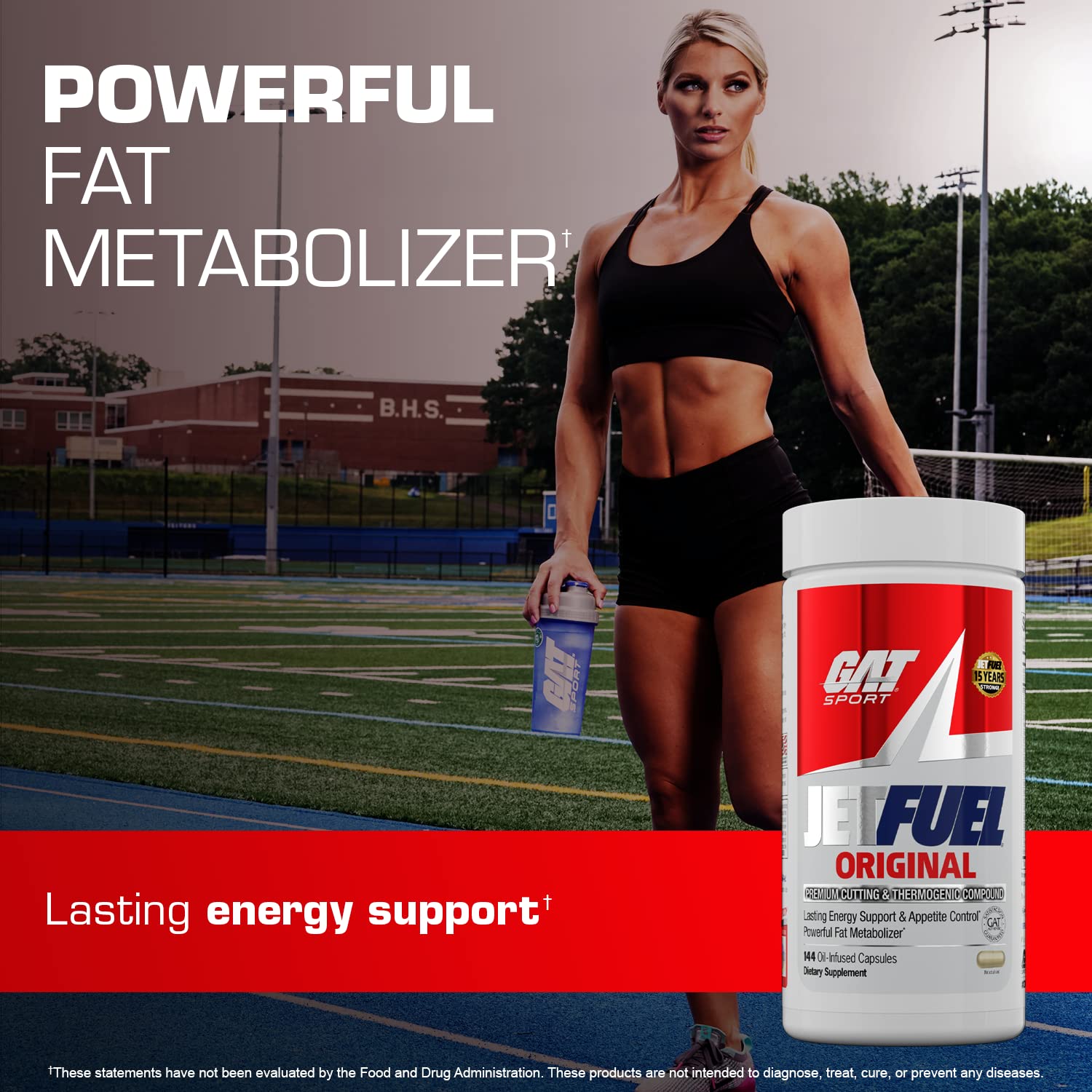 Foto 4 pulgar | Suplemento Para Bajar De Peso Gat Sport Jetfuel Original 144 Cápsulas - Venta Internacional.
