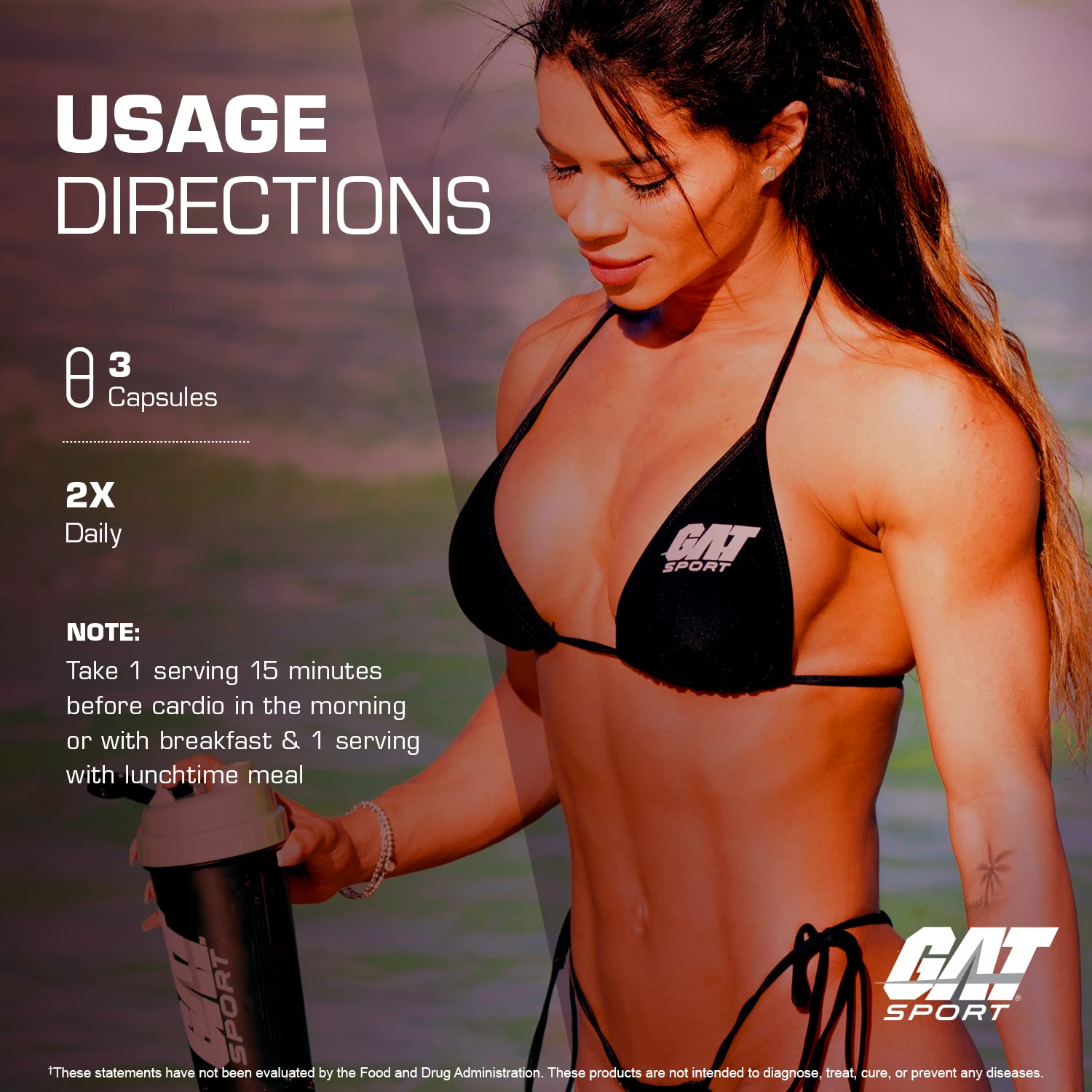Foto 5 | Suplemento Para Bajar De Peso Gat Sport Jetfuel Original 144 Cápsulas - Venta Internacional.