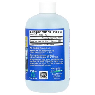 Foto 2 | Suplemento Eidon Ionic Minerals Copper 530 Ml - Venta Internacional.