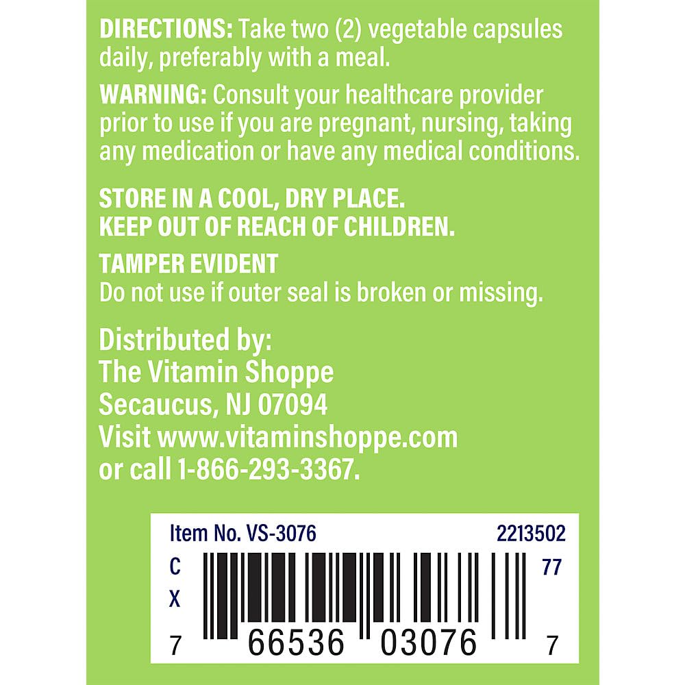 Foto 5 pulgar | Suplemento De Extracto De Saúco Negro De Sambucus The Vitamin Shoppe, 1000 Mg, 100 Cápsulas - Venta Internacional.