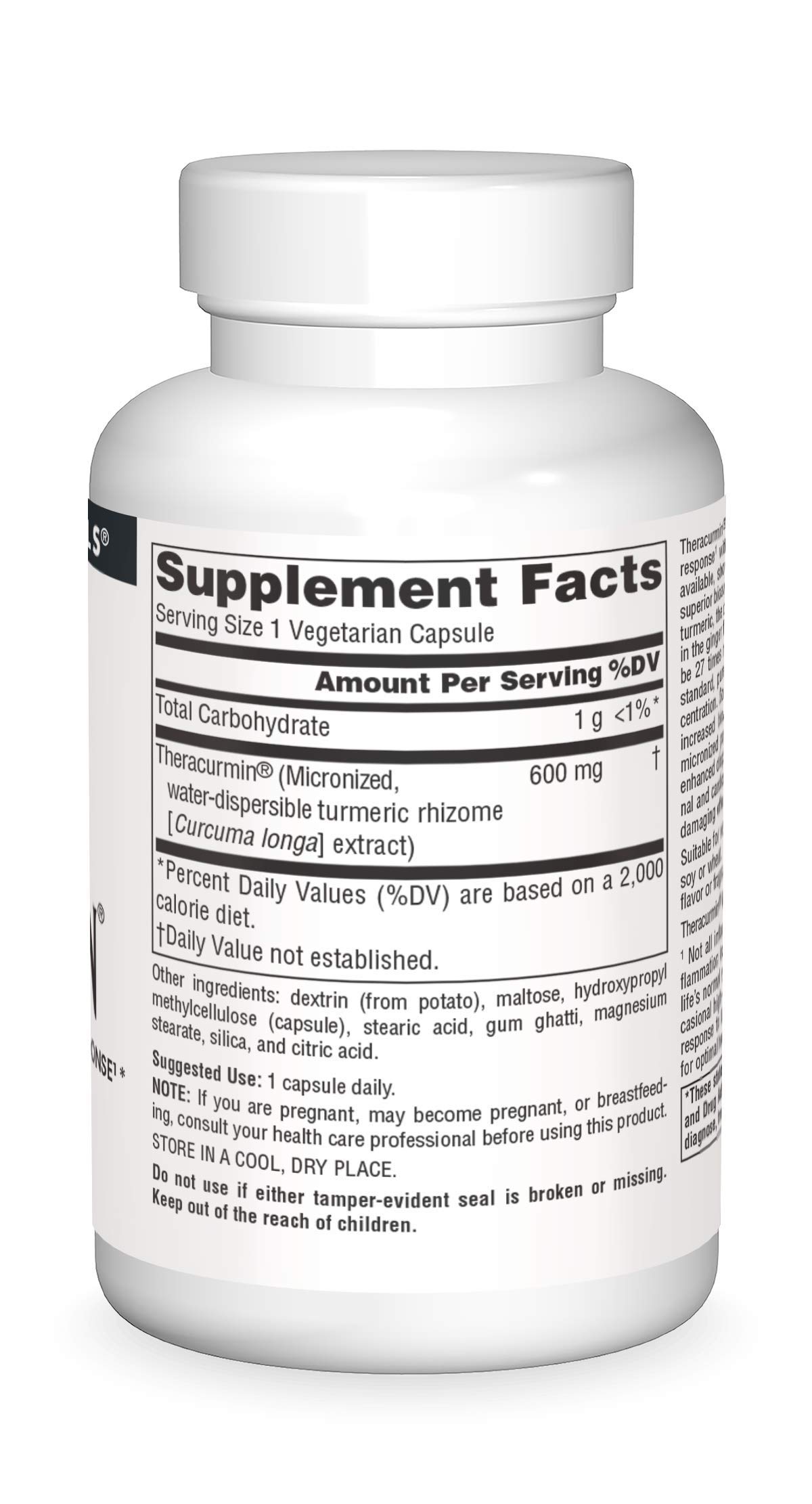 Foto 4 pulgar | Suplemento Source Naturals Theracurmin 600 Mg 60 Cápsulas - Venta Internacional.