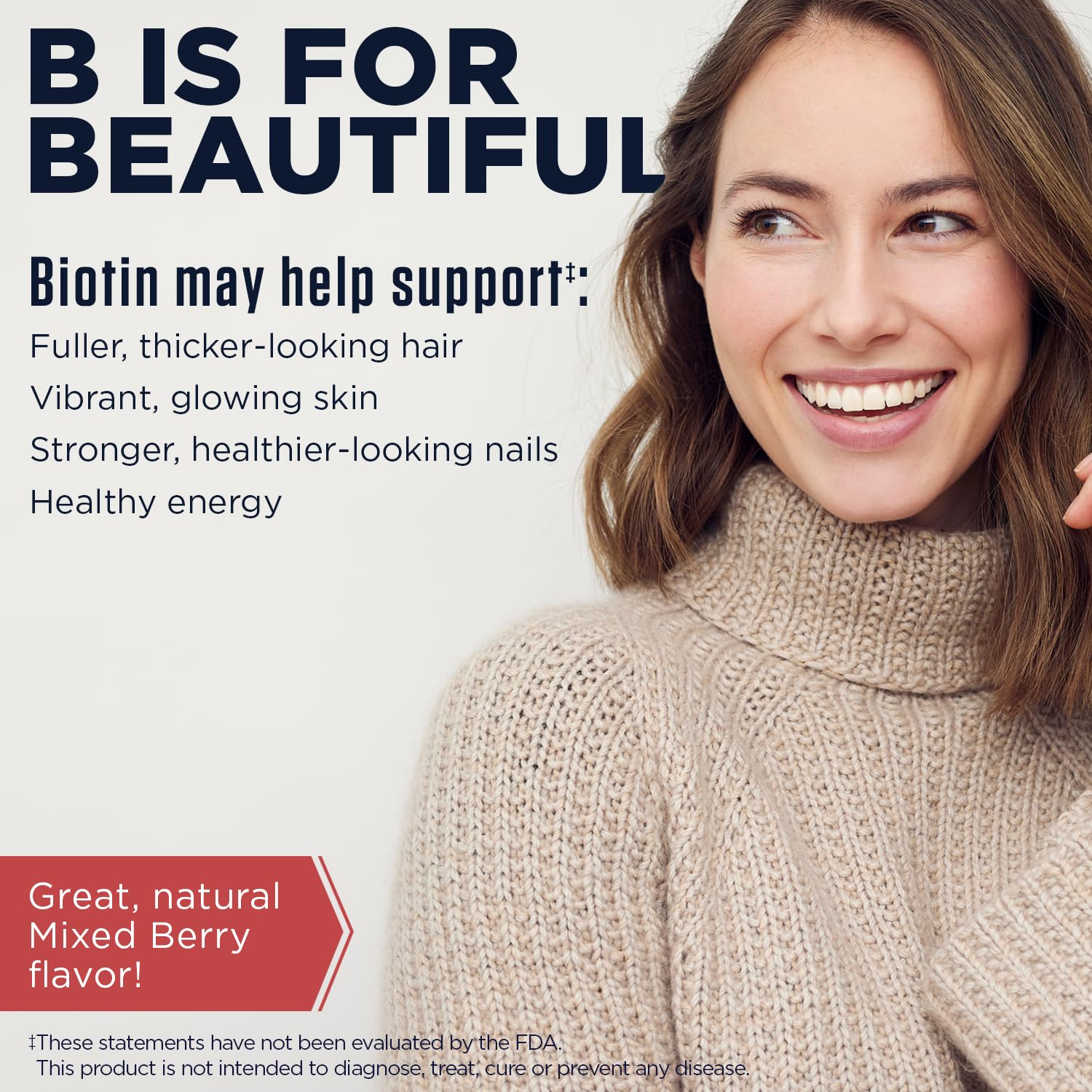 Foto 4 pulgar | Suplemento Kal Ultra Biotina, 10000 Mcg, Activmelt, 60 Tabletas - Venta Internacional.