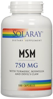 Foto 3 | Suplemento Solaray Msm 750 Mg 180 Comprimidos - Venta Internacional.