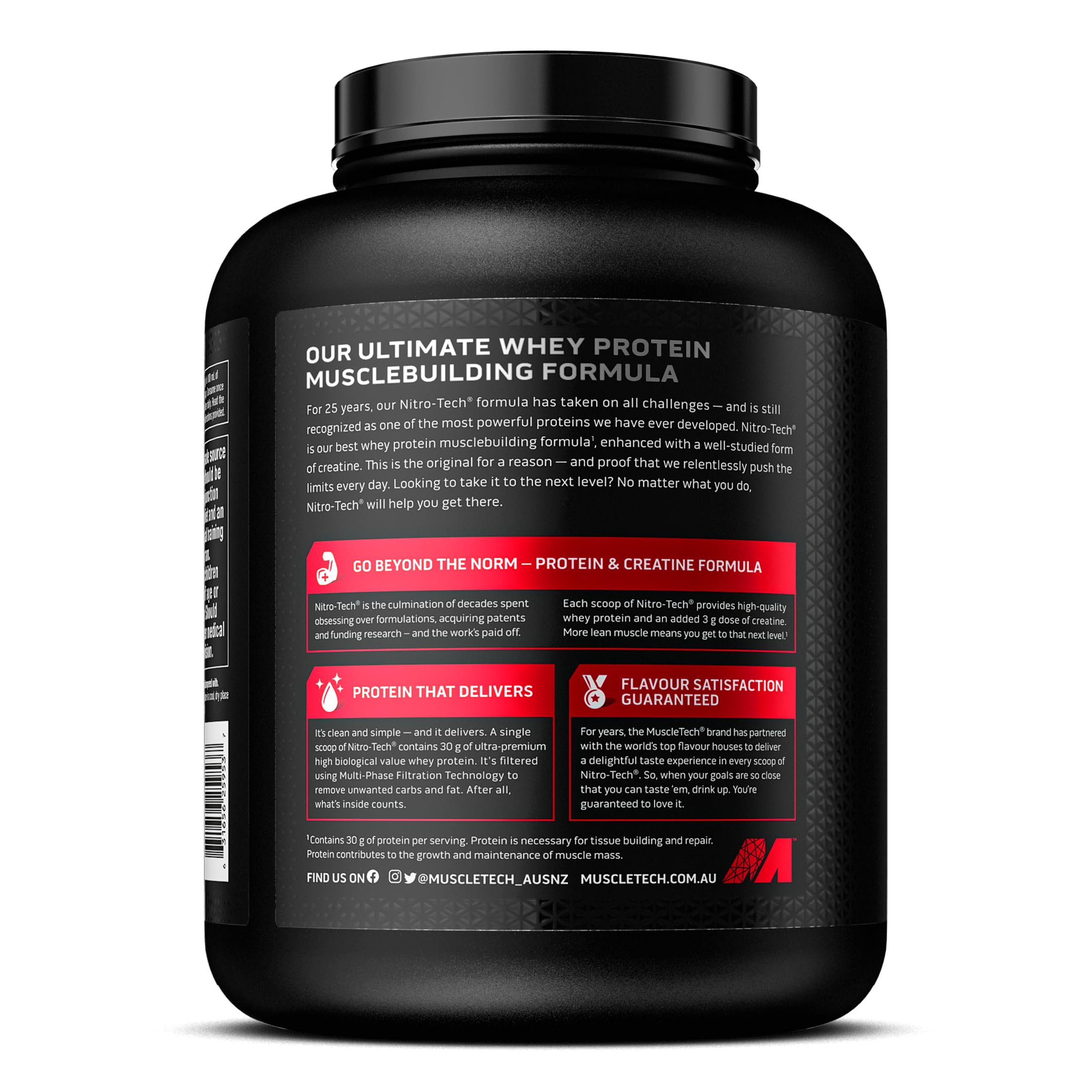 Foto 3 pulgar | Proteína De Suero En Polvo Muscletech Nitro-tech Chocolate Con Leche, 2 Kg - Venta Internacional.