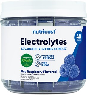 Foto 1 | Complejo De Electrolitos Nutricost, Hidratación Avanzada, 40 X 30 Ml - Venta Internacional.