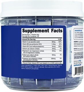 Foto 5 | Complejo De Electrolitos Nutricost, Hidratación Avanzada, 40 X 30 Ml - Venta Internacional.