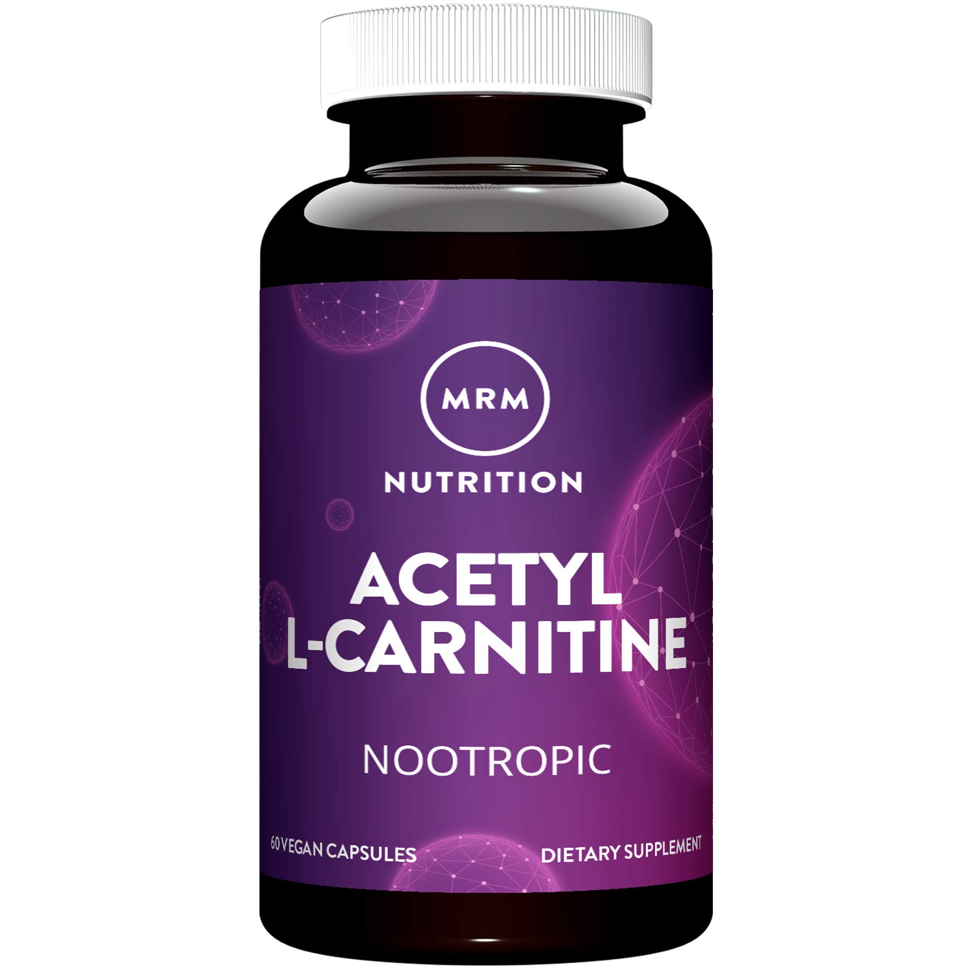 Foto 2 pulgar | Suplemento Mrm Acetil L-carnitina 500 Mg 60 Vcaps - Venta Internacional.