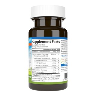 Foto 2 | Suplementos Carlson Tocomin Suprabio Tocotrienol 60 Cápsulas Blandas - Venta Internacional.