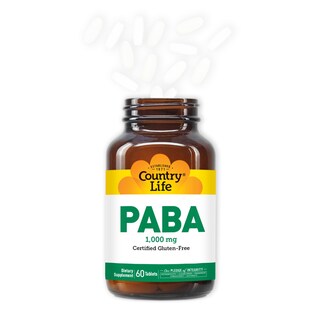 Foto 6 | Suplemento Country Life Paba 1000 Mg 60 Comprimidos - Venta Internacional.