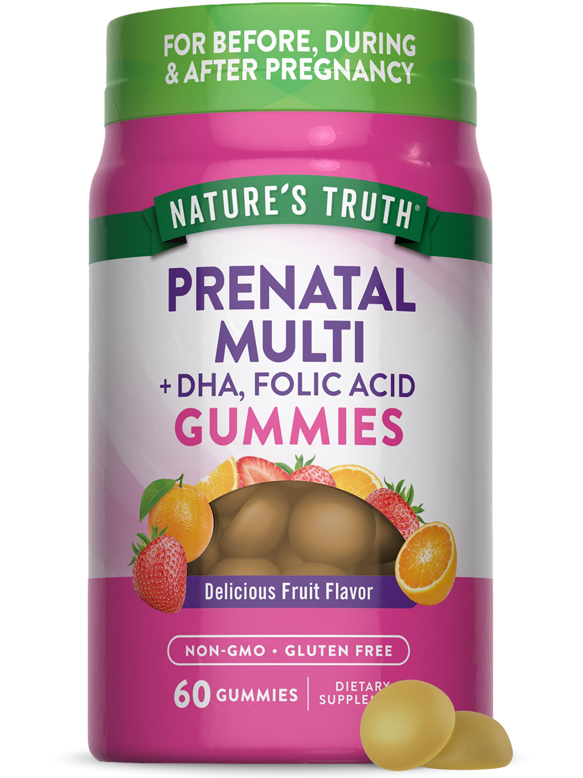 Foto 2 pulgar | Gomitas Multivitamínicas Prenatales Nature's Truth, 60 Unidades - Venta Internacional.