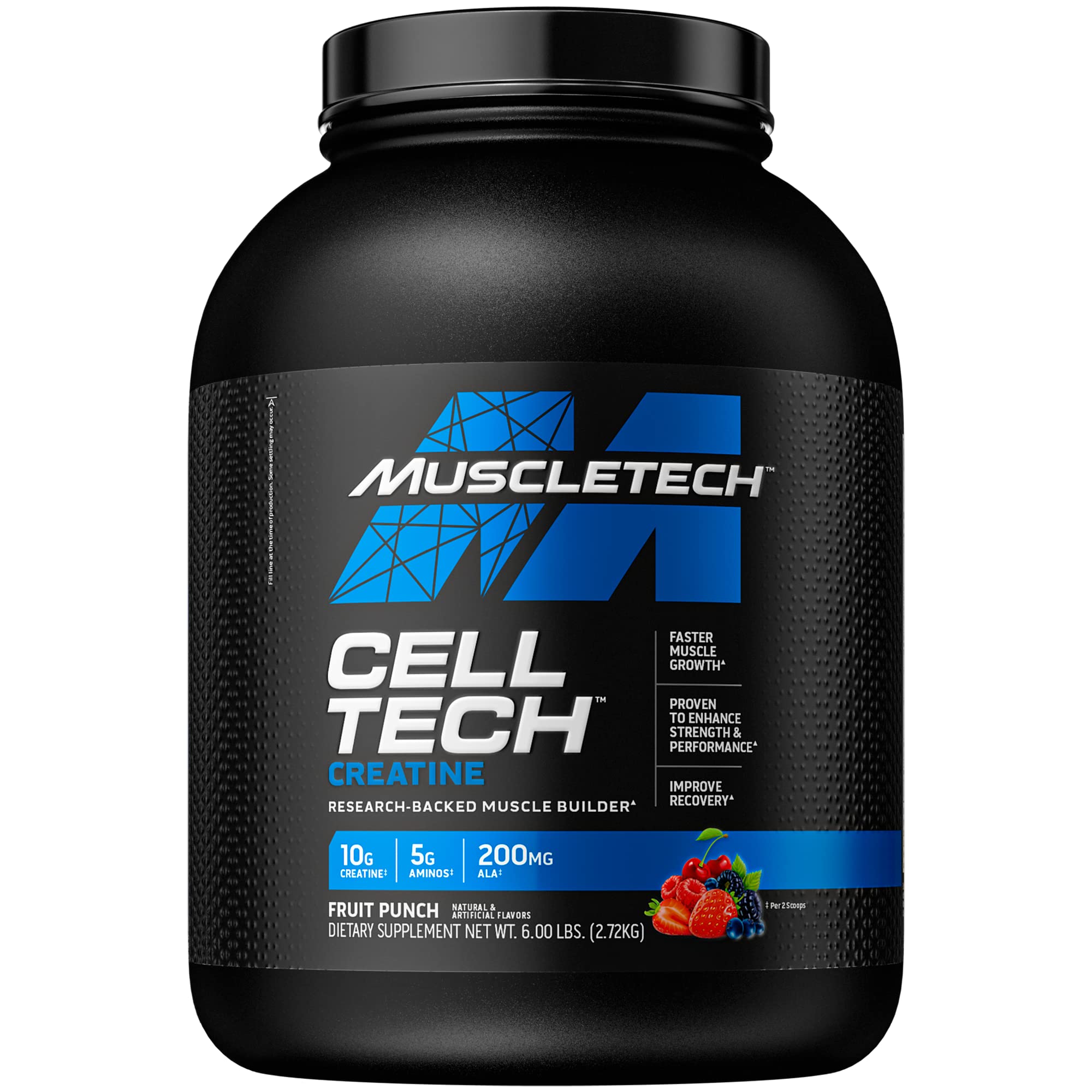Foto 2 pulgar | Suplemento Muscletech Cell-tech De Creatina En Polvo, 2,7 Kg, Ponche De Frutas - Venta Internacional.