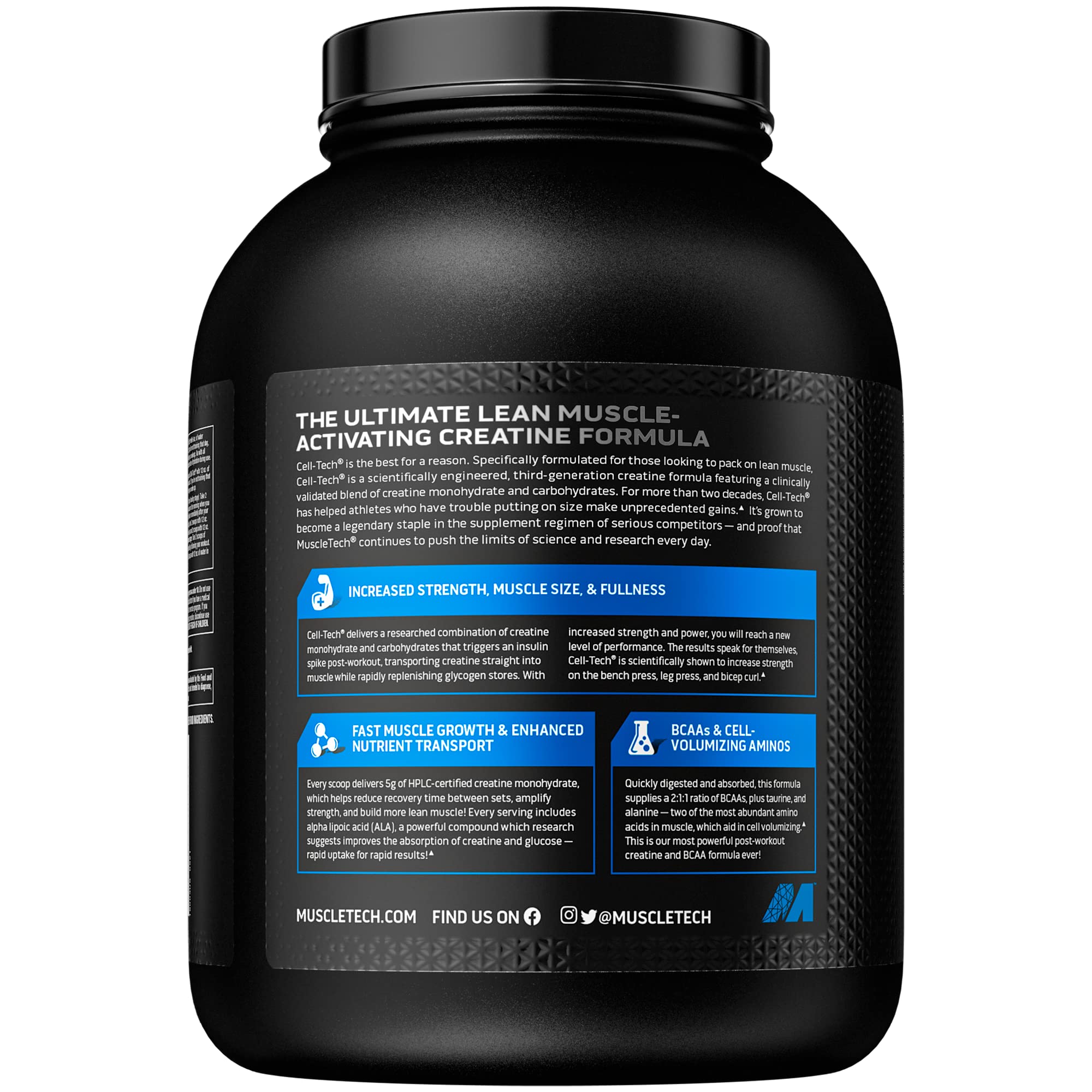 Foto 3 pulgar | Suplemento Muscletech Cell-tech De Creatina En Polvo, 2,7 Kg, Ponche De Frutas - Venta Internacional.