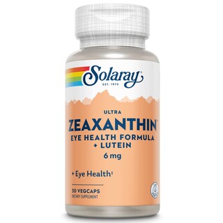 Foto 1 | Suplemento Solaray Ultra Zeaxantina, 6 Mg, Salud Ocular, 30 Unidades - Venta Internacional.