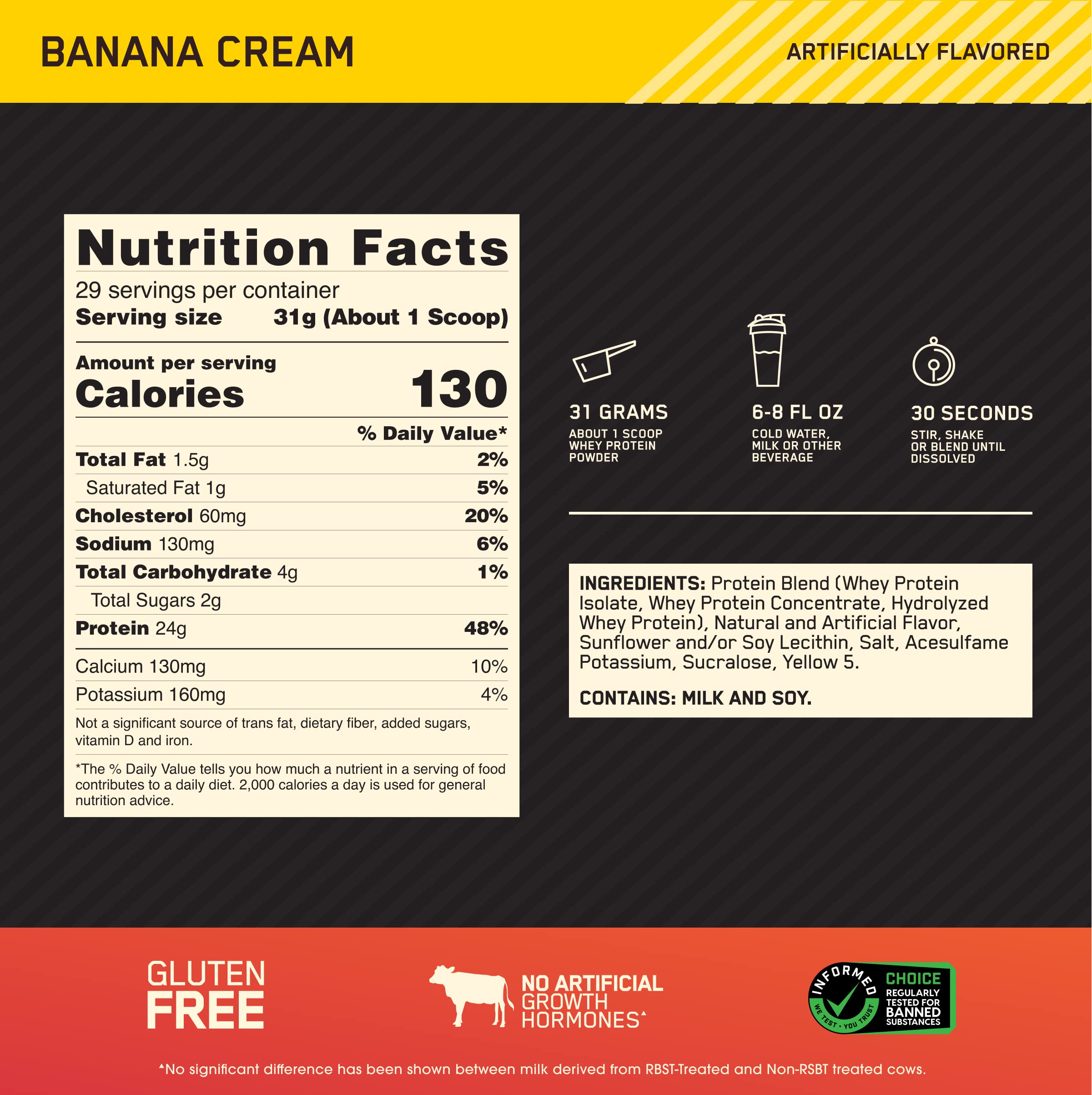 Foto 4 pulgar | Proteína En Polvo Optimum Nutrition Gold Standard 100% Whey 907 G - Venta Internacional.