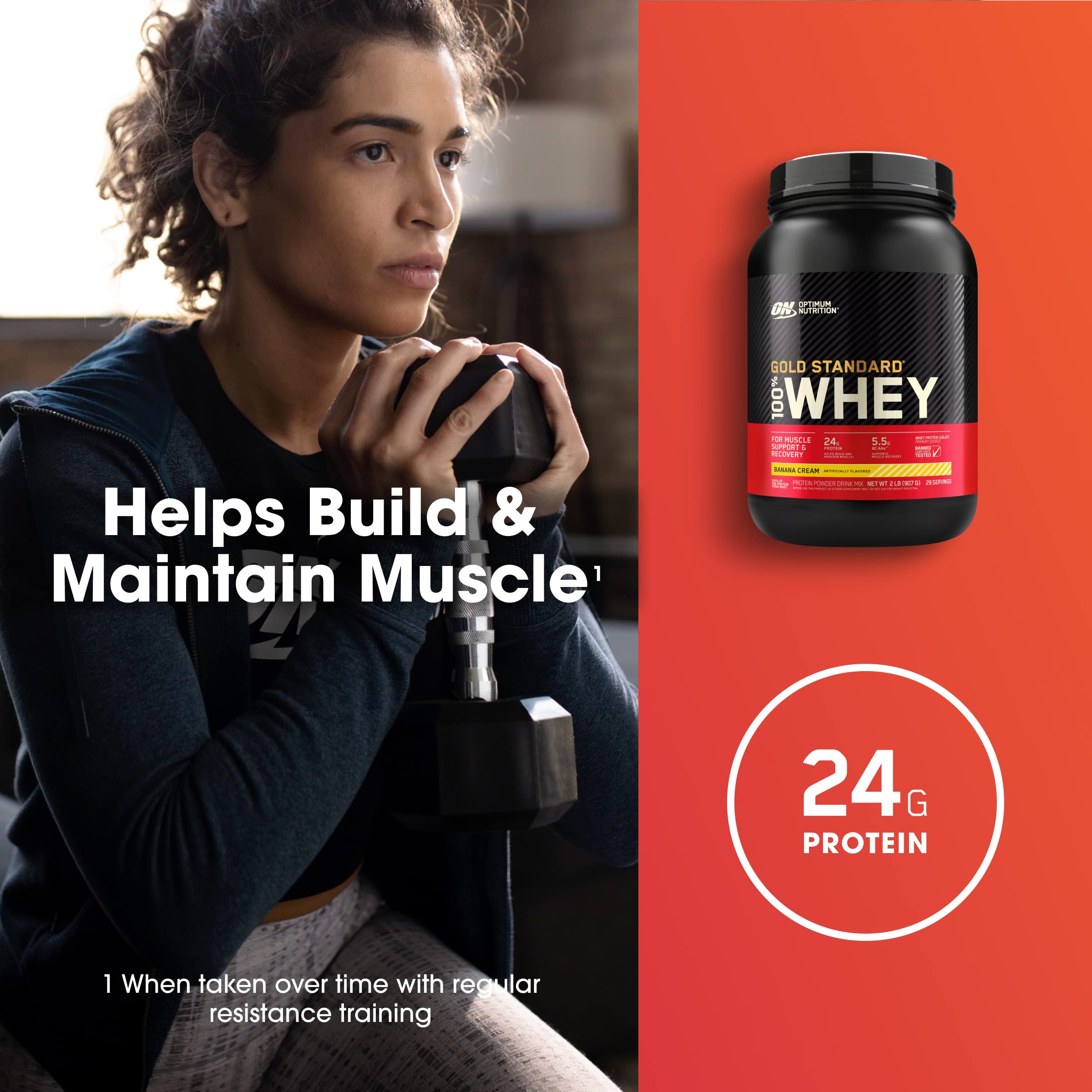 Foto 5 | Proteína En Polvo Optimum Nutrition Gold Standard 100% Whey 907 G - Venta Internacional.