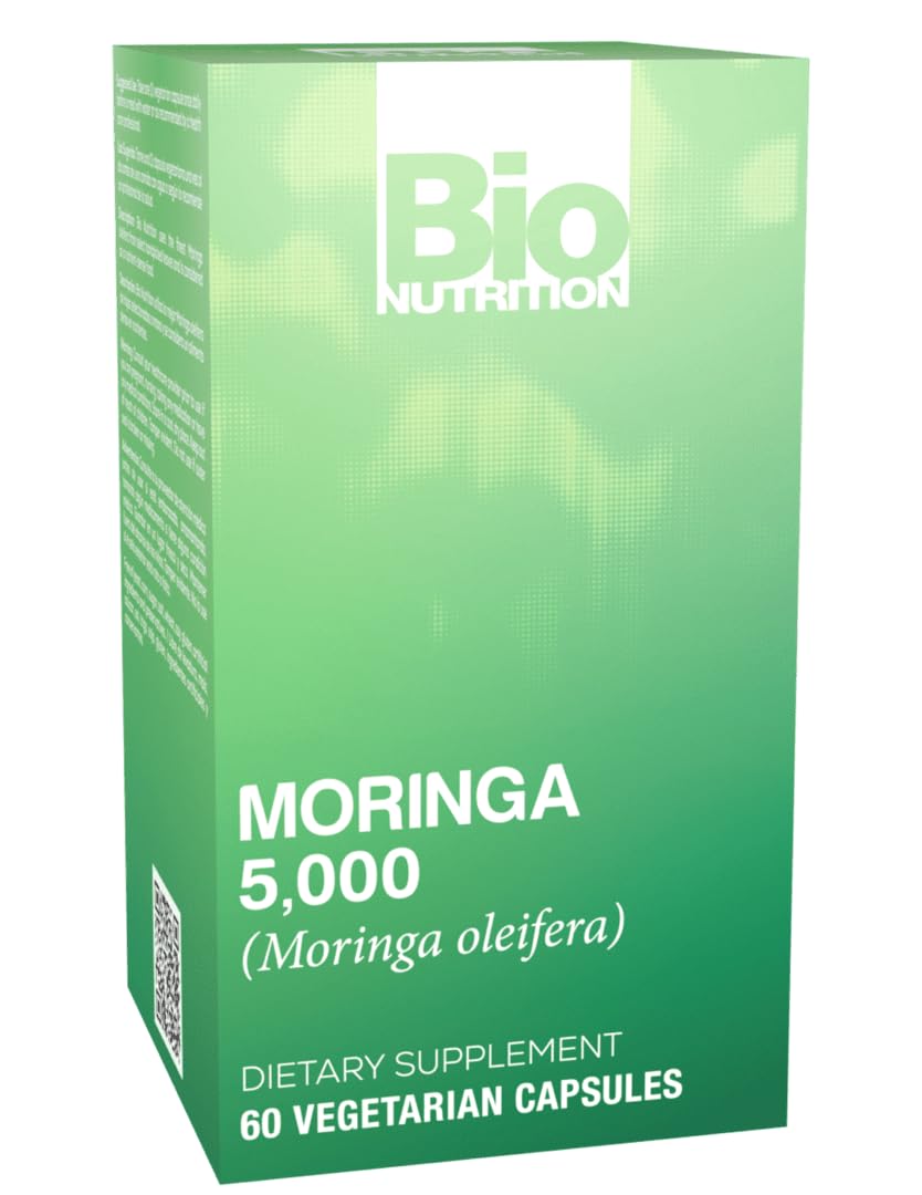 Foto 2 pulgar | Suplemento Bio Nutrition Moringa 5000 Mg 60 Cápsulas - Venta Internacional.