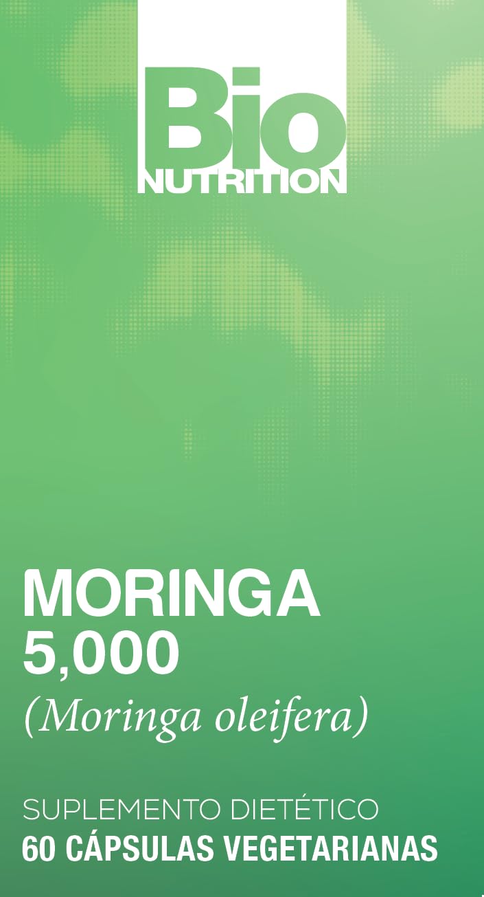 Foto 3 pulgar | Suplemento Bio Nutrition Moringa 5000 Mg 60 Cápsulas - Venta Internacional.