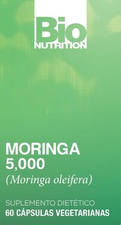 Foto 2 | Suplemento Bio Nutrition Moringa 5000 Mg 60 Cápsulas - Venta Internacional.