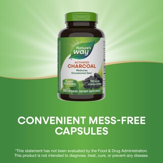 Foto 5 | Suplemento De Carbón Activado Nature's Way 360 Cápsulas - Venta Internacional.