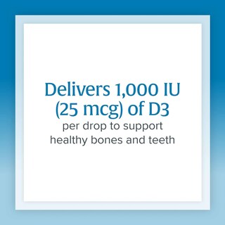 Foto 3 | Gotas De Vitamina D3 Natural Factors 1000 Ui (25 Mcg) 15 Ml - Venta Internacional.