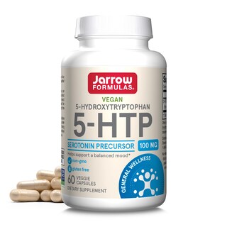 Foto 1 | Suplemento Jarrow Formulas 5-htp 100 Mg 60 Cápsulas Vegetarianas - Venta Internacional.