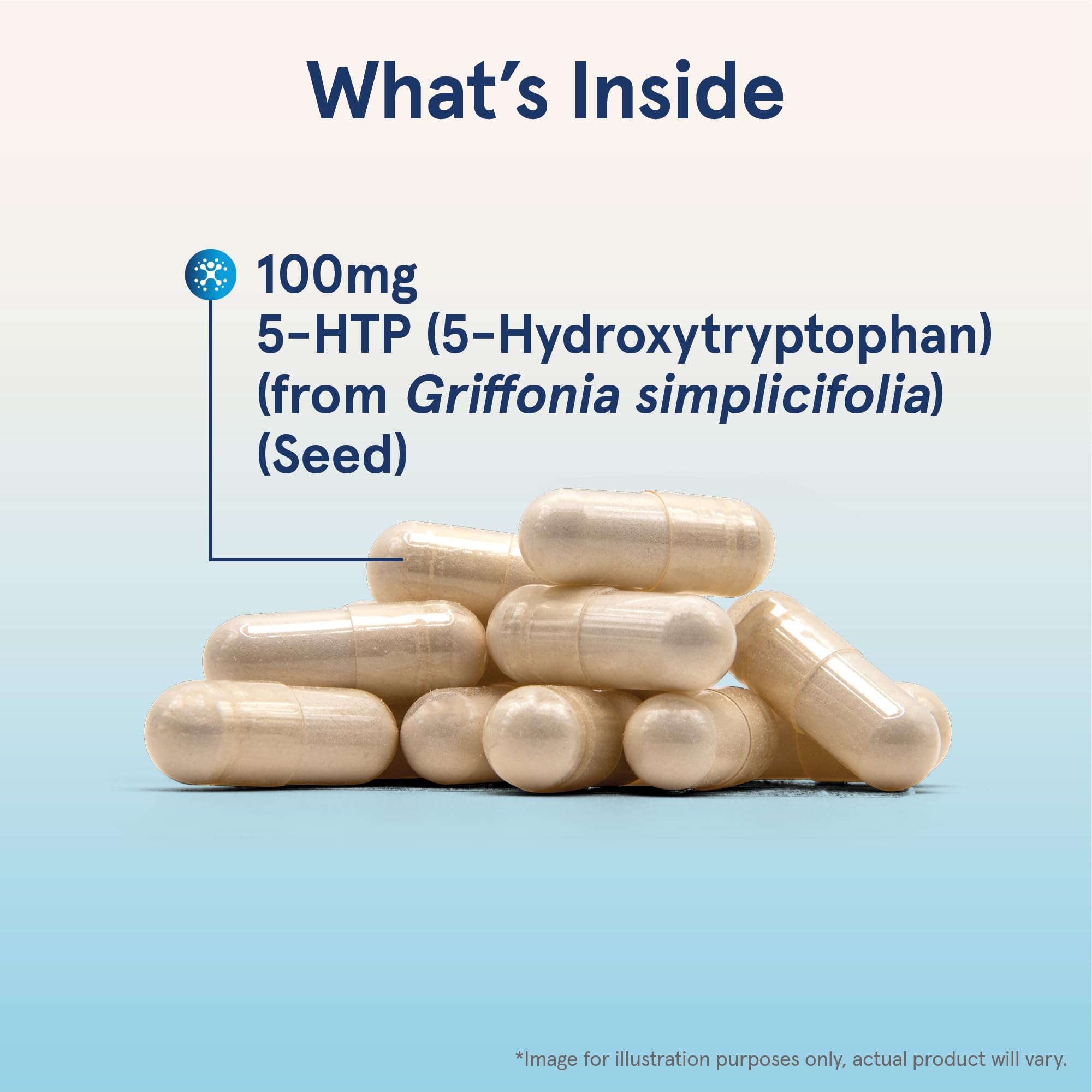 Foto 4 pulgar | Suplemento Jarrow Formulas 5-htp 100 Mg 60 Cápsulas Vegetarianas - Venta Internacional.