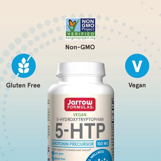 Foto 5 | Suplemento Jarrow Formulas 5-htp 100 Mg 60 Cápsulas Vegetarianas - Venta Internacional.