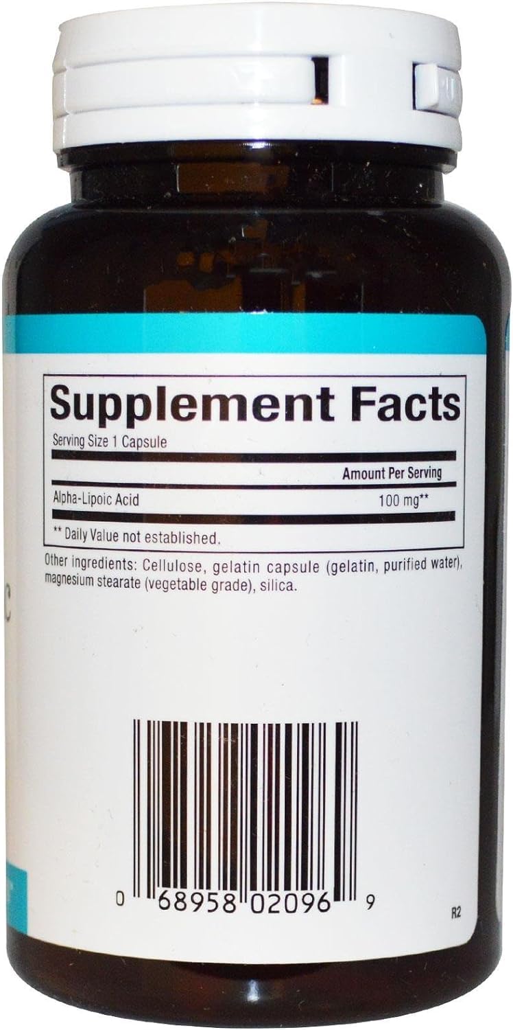 Foto 3 pulgar | Suplemento De Ácido Alfa Lipoico De Natural Factors 100 Mg 120 Cápsulas - Venta Internacional.