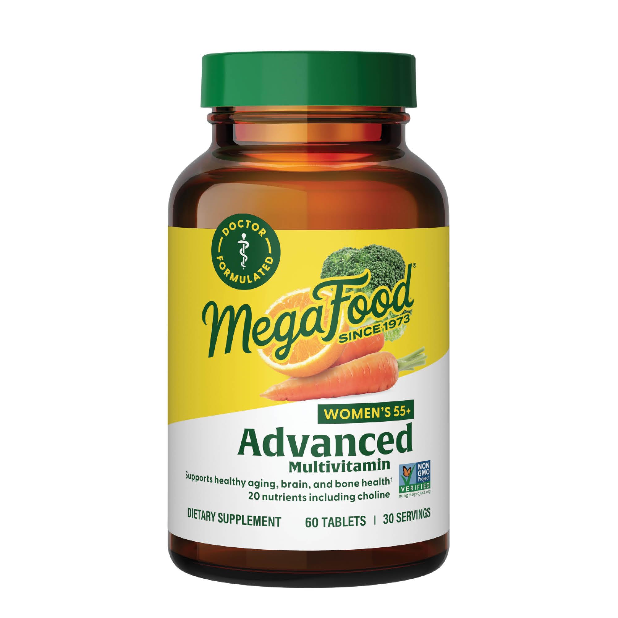 Foto 2 pulgar | Multivitamínico Megafood Women's 55+ Advanced 60 Comprimidos - Venta Internacional.
