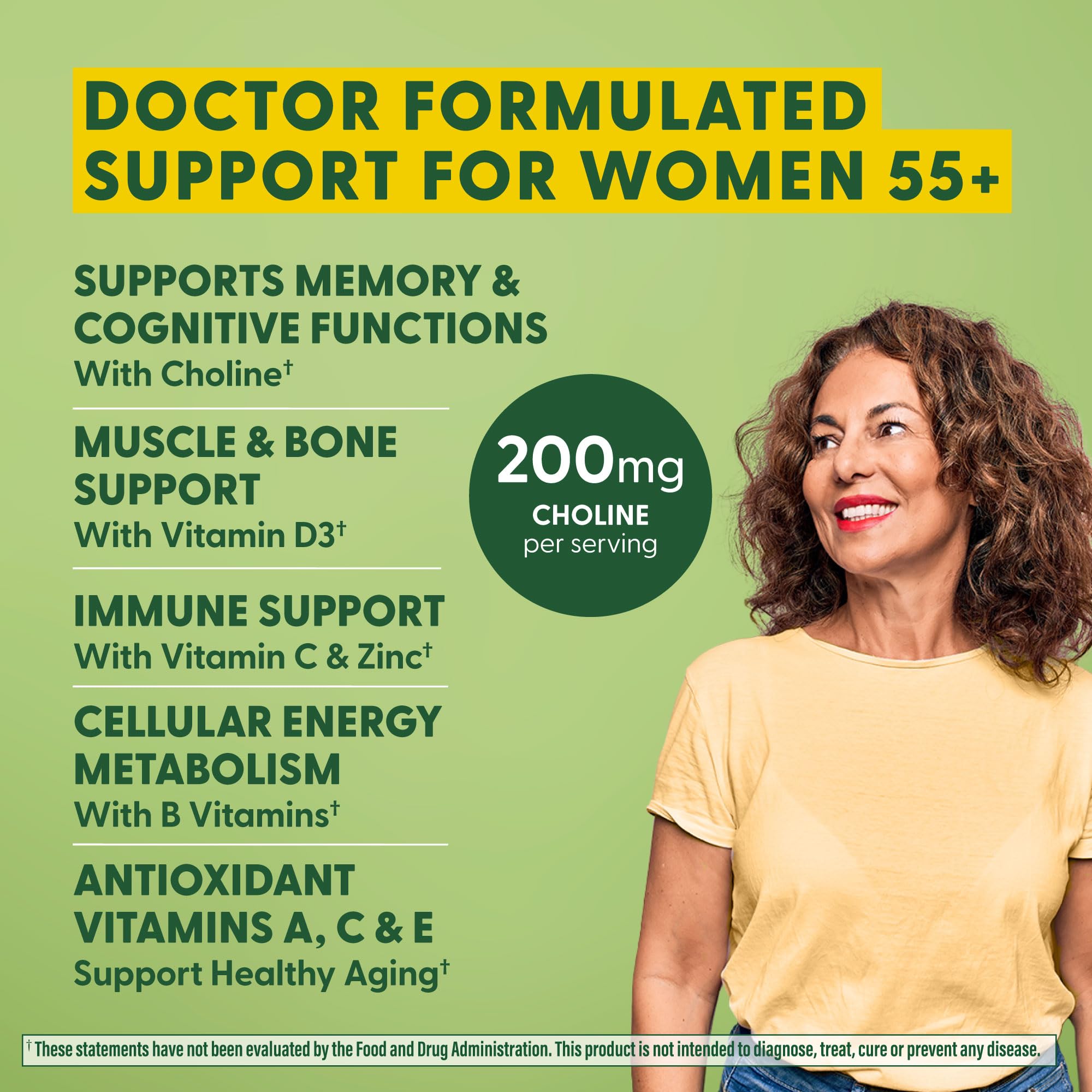 Foto 5 pulgar | Multivitamínico Megafood Women's 55+ Advanced 60 Comprimidos - Venta Internacional.