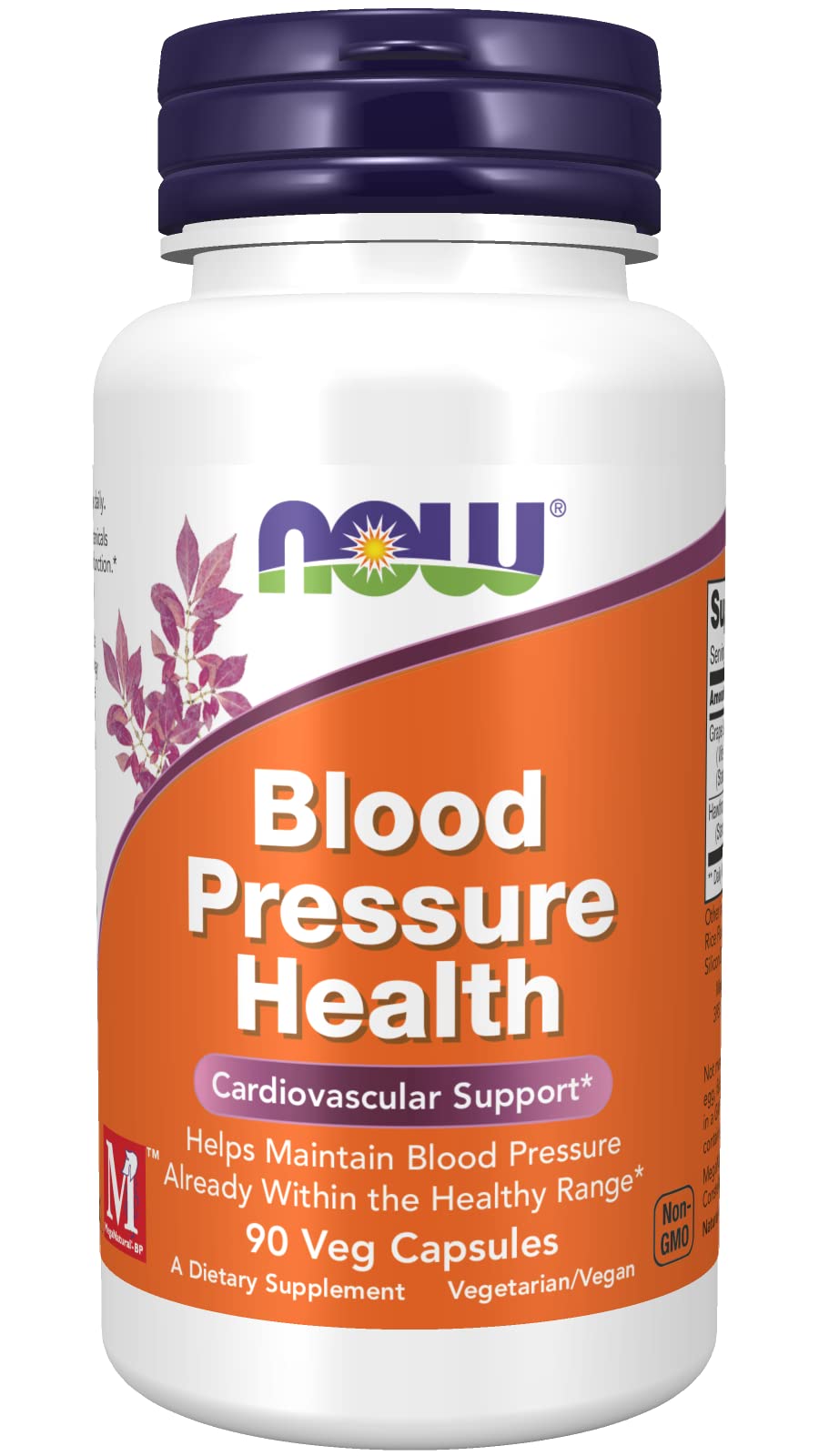 Foto 2 pulgar | Suplemento Now Foods Blood Pressure Health 90 Vcaps - Venta Internacional.