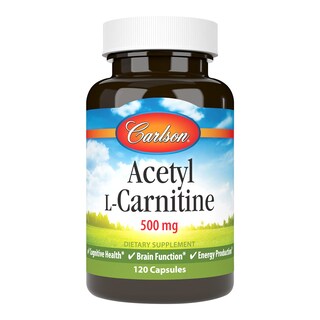 Foto 1 | Suplemento Carlson Labs Acetil L-carnitina 500 Mg 120 Cápsulas - Venta Internacional.