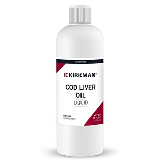 Foto 1 | Suplemento De Aceite De Hígado De Bacalao Kirkman, Líquido, Sin Sabor, 473 Ml - Venta Internacional.